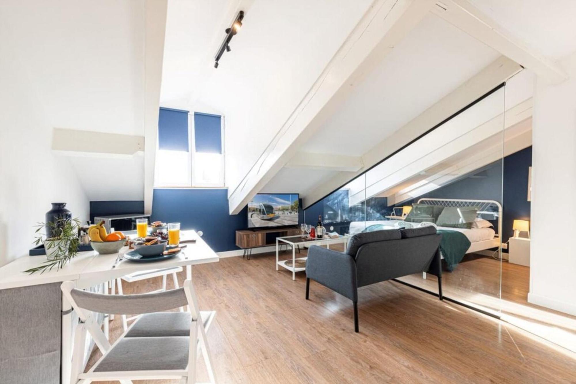 Deroulede - Superb Studio Suite W Ac Downtown Nicea Zewnętrze zdjęcie